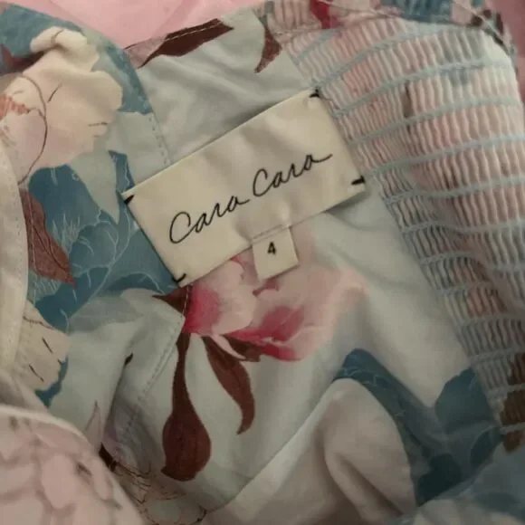 Cara Cara Japanese Floral Print Midi Dress - Picture 5 of 7